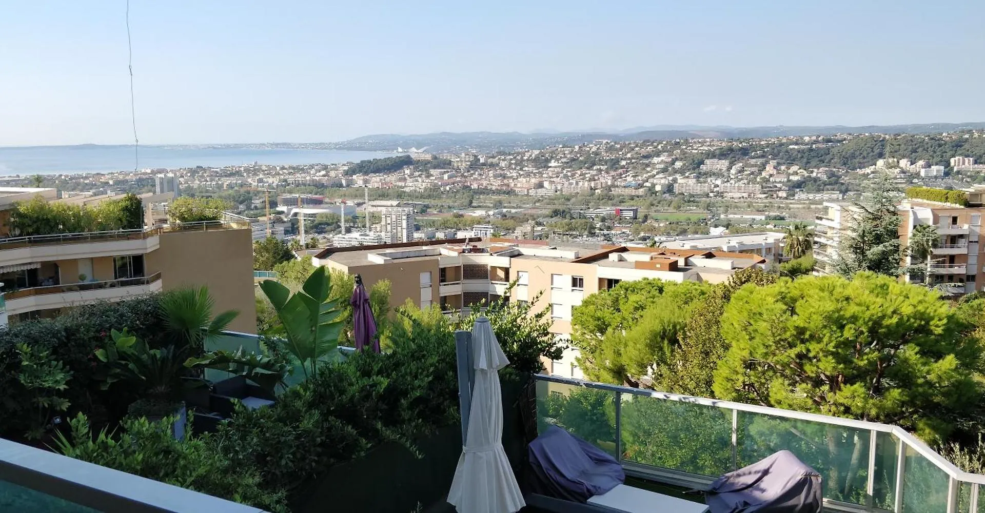Chez Gael, Vue Mer, Piscine, 3Chb Nice France